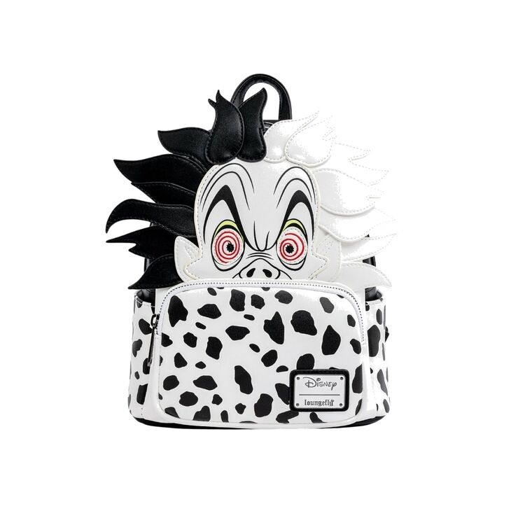 Loungefly Disney Cruella De Vil Spots Mini Backpack Nerdom
