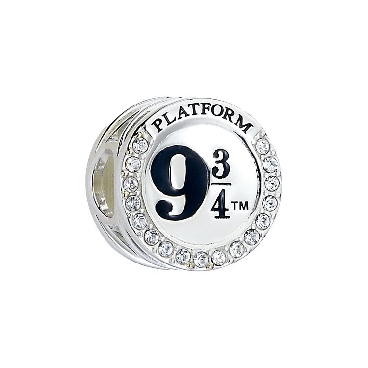 Product Harry Potter Sterling Silver Platform 9 3/4 Spacer Bead with Crystal Elements image