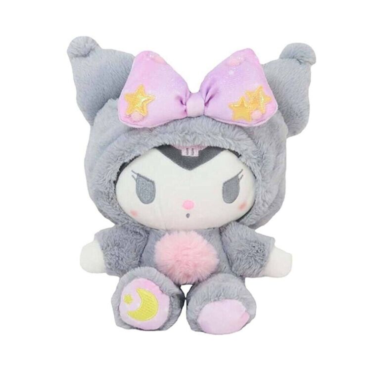 Product Sanrio Kuromi PJ'S Kawaii Plush Keychain image