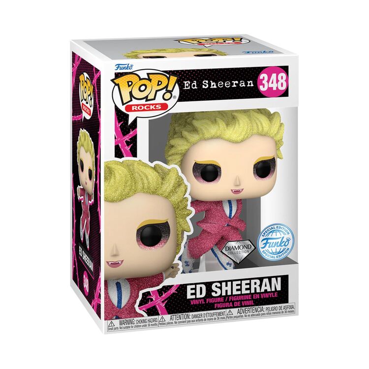 Product Funko Pop! Ed Sheeran - Ed Sheeran in Pink Suit (Diamond Collection) (Special Edition) image