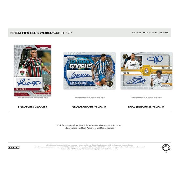 Product Panini 2025 Prizm FIFA Club World Cup Soccer Blaster Box image