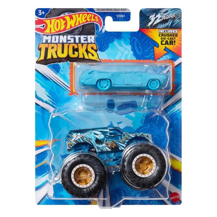 Product Mattel Hot Wheels: Monster Trucks - 32 Degrees 2 Pack (HWN35) image