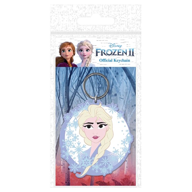 Product Frozen 2 Elsa Rubber Keychain image
