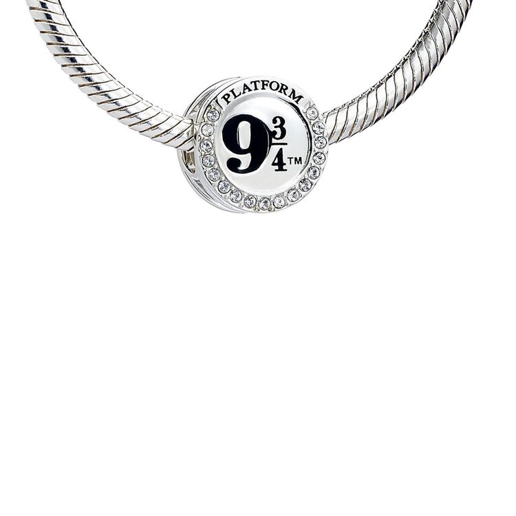 Product Harry Potter Sterling Silver Platform 9 3/4 Spacer Bead with Crystal Elements image