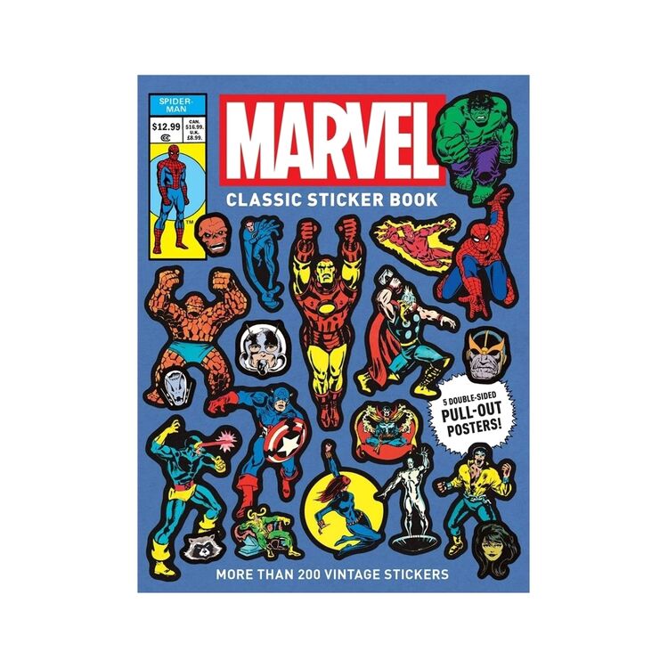Product Marvel Classic Sticker Book image