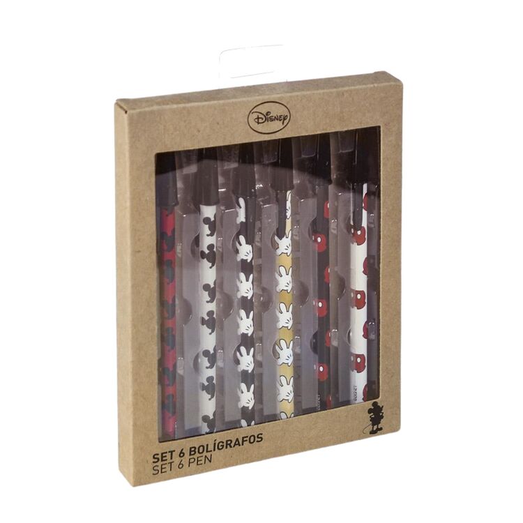 Product Disney Mickey Mouse Pen Set X6 image