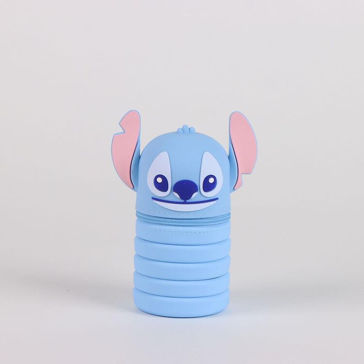 Product Κασετίνα Disney Stitch Silicone Pencil Pouch 1τμχ Τυχαία Επιλογή image