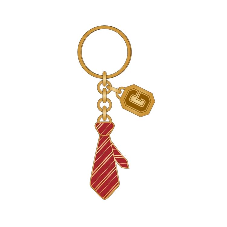 Product Harry Potter Gryffindor Tie Keychain image