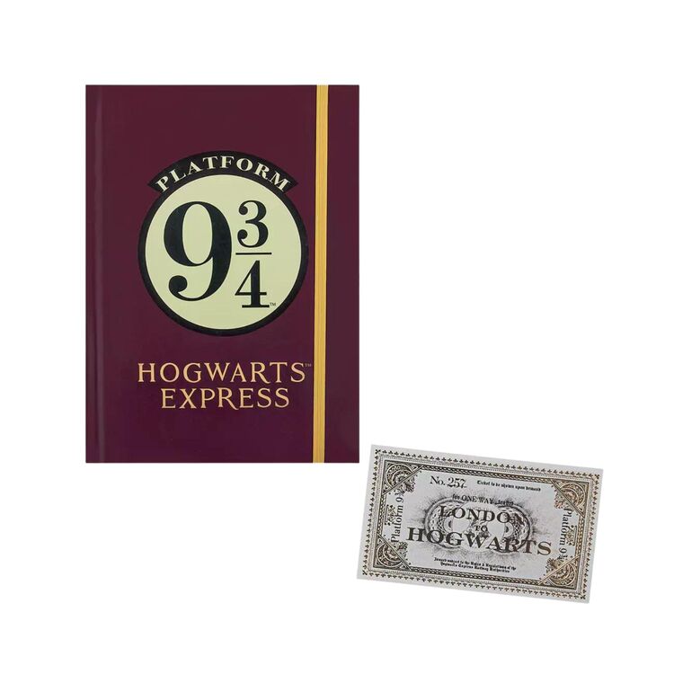 Product Harry Potter Hard Cover Notebook and Bookmark Hogwarts Express image