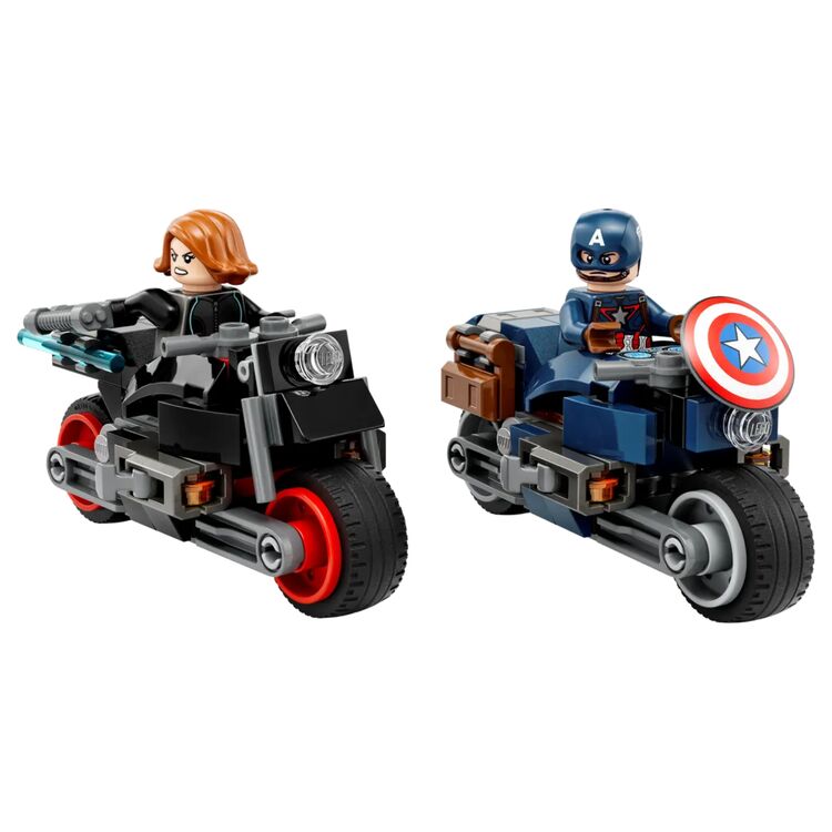 Product LEGO® Marvel: Μοτοσικλέτες της Μαύρης Χήρας & του Κάπτεν Αμέρικα (76260) image