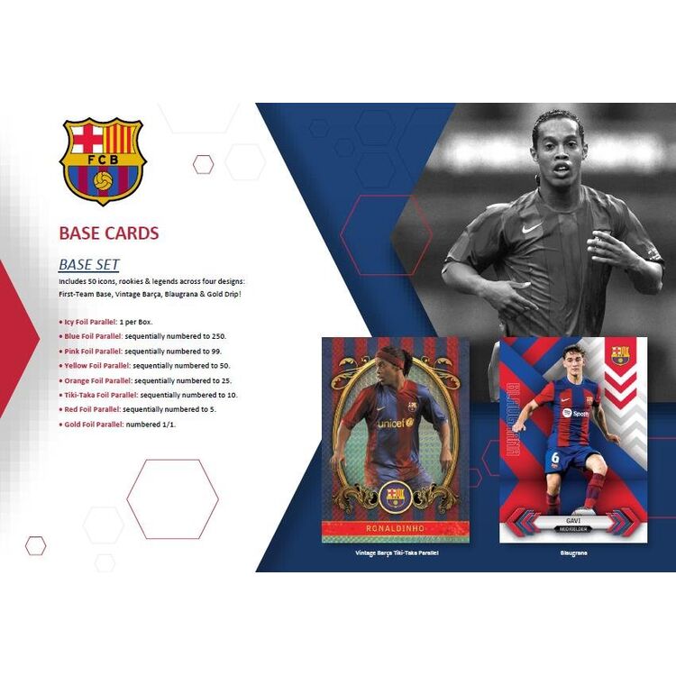 Product Topps 2023-24 Barcelona Official Team Set image