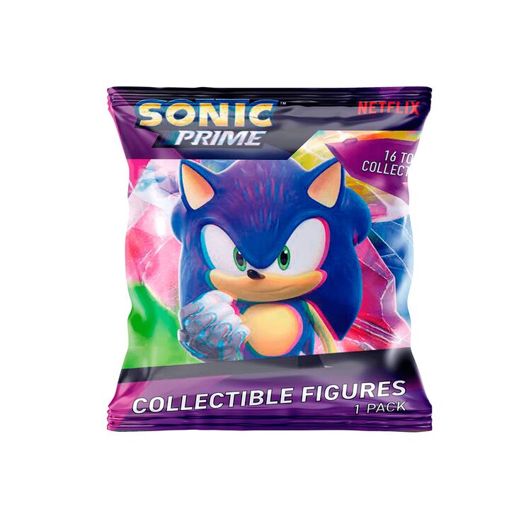 Product P.M.I. Sonic Prime Collectible Figure 6.5cm - 1 Pack (S1) Blindbag (Random) (SON2005) image