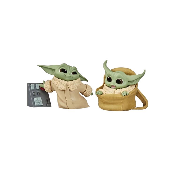 Product Star Wars Mandalorian Bounty Collection Figure 2-Pack The Child Speeder Ride & Touching Buttons image