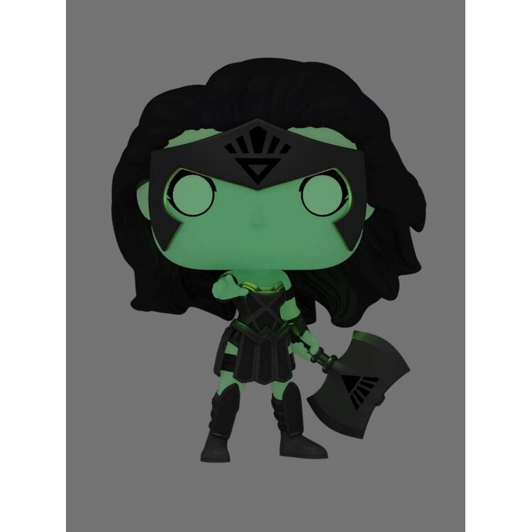 Product Funko Pop! WW 80th Wonder Woman (Black Lantern Special Edition GITD) image