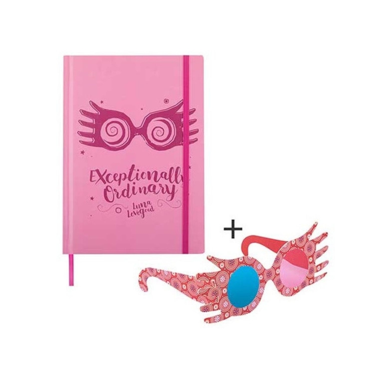 Product Harry Potter Hard Cover Notebook and Bookmark Luna Lovegood image