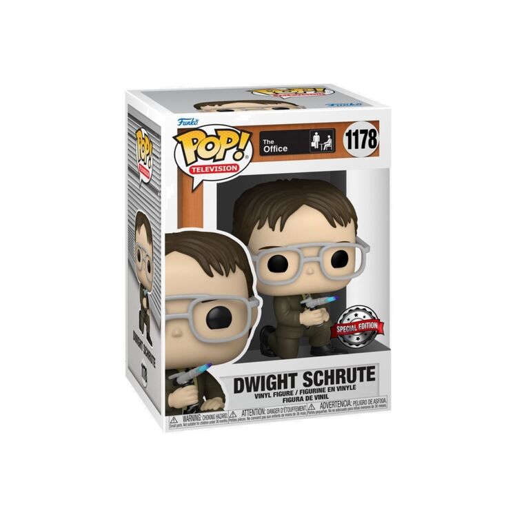 Product Funko Pop! Television The Office Dwight Schrute with Totch (Special Edition) image