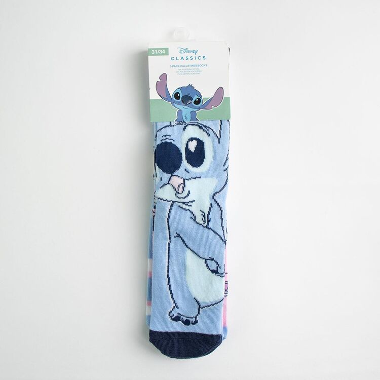 Product Κάλτσες 3τμχ Disney Stitch Kids Socks 3pieces Love image