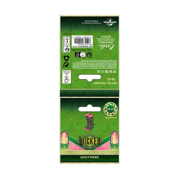 Product Κάλτσες Wicked Socks Black/Pink image