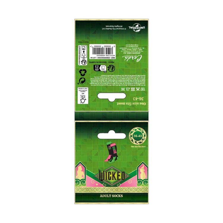 Product Κάλτσες Wicked Socks Black image