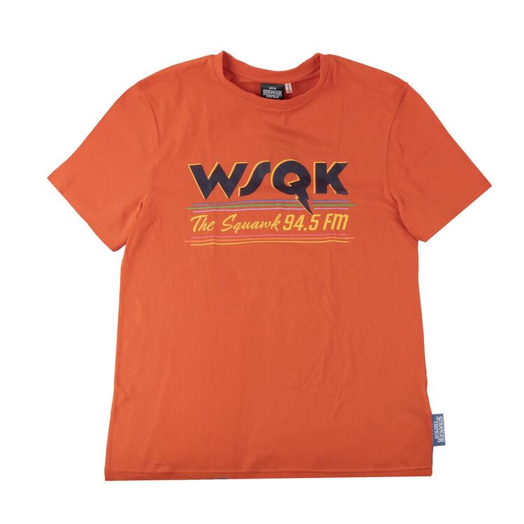 Product Stranger Things Orange T-shit WSQK image