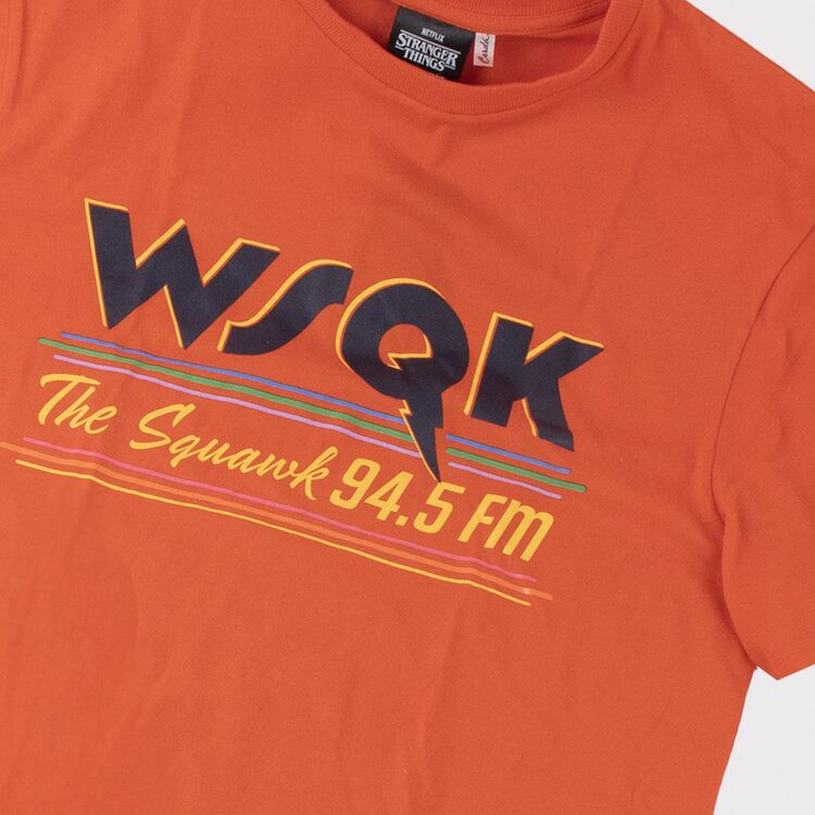 Product Stranger Things Orange T-shit WSQK image