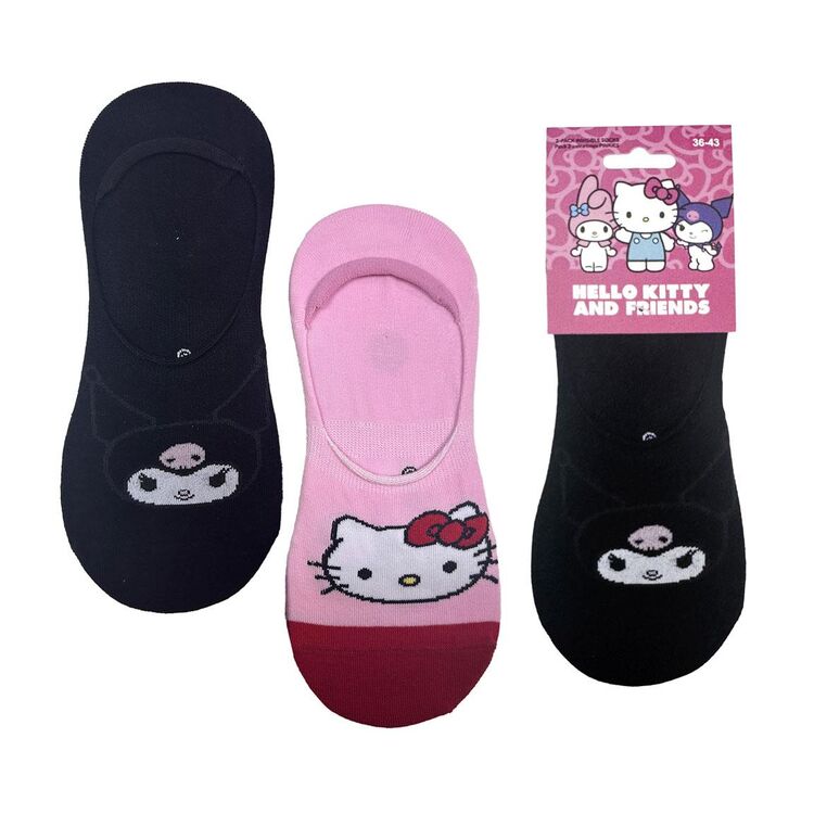 Product Hello Kitty Pinkies 2Pack Socks image