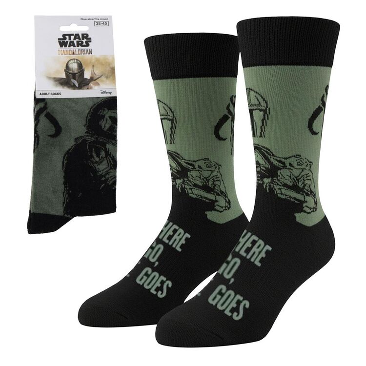 Product Κάλτσες Star Wars Mandalorian Green Socks image