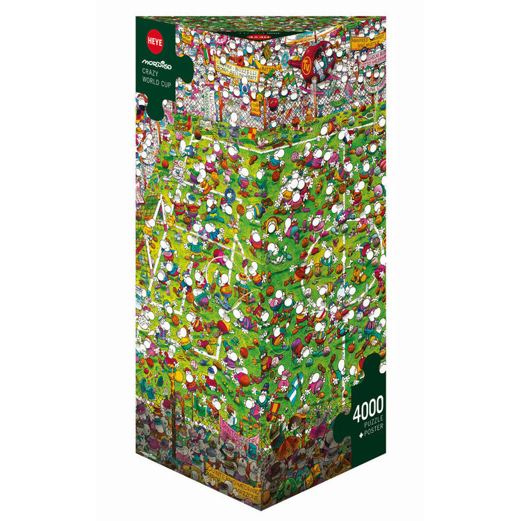 Product Puzzle 29072 Tr Mordillo Crazy World Cup 4000 Pieces image
