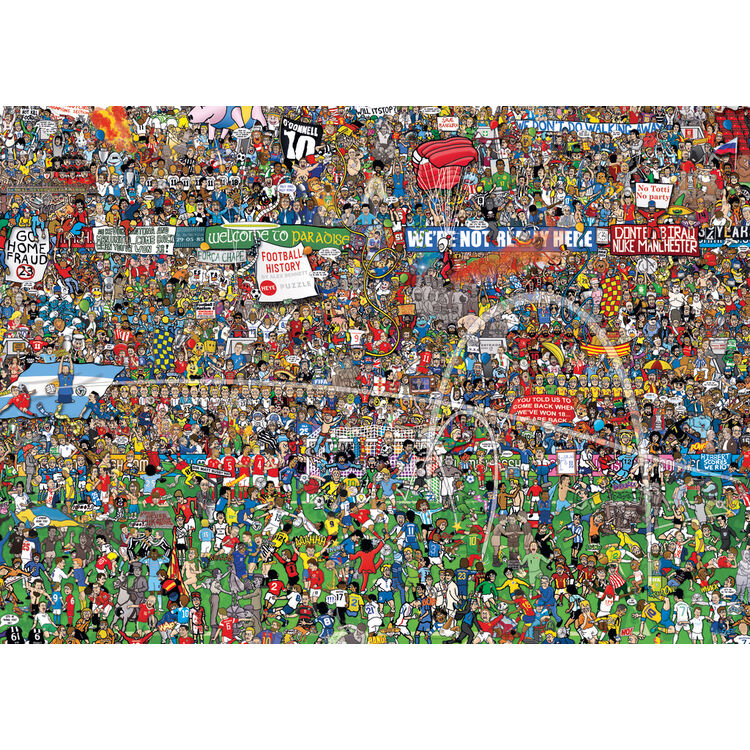 Product Παζλ 29205 St Mishmash Football History 3000 Κομμάτια image