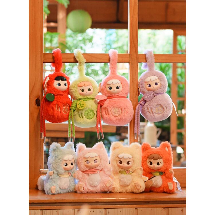 Product Μπρελόκ Cimmy  Hulu & Fox Plush Keychain Blind Box 1τμχ Τυχαία Επιλογή image