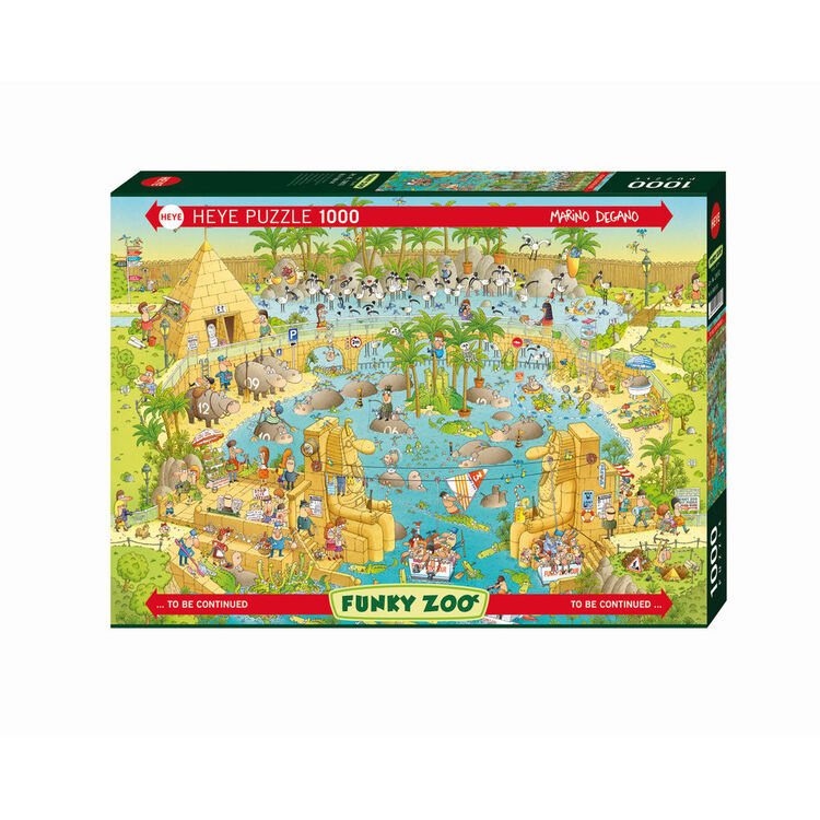 Product Puzzle 29693 St Funky Zoo Nile Habitat 1000 Pieces image
