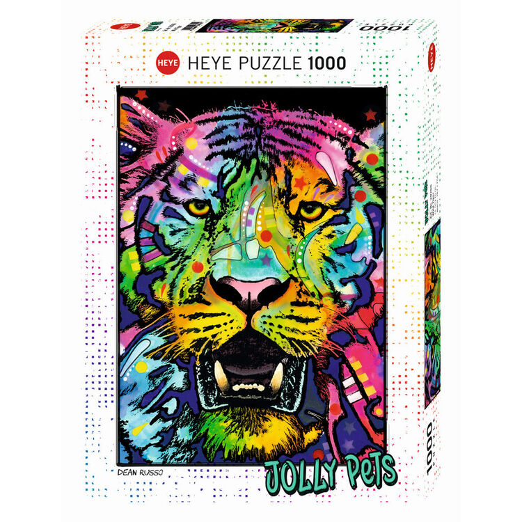 Product Puzzle 29766 St Jolly Pets Wild Tiger 1000 Pieces image