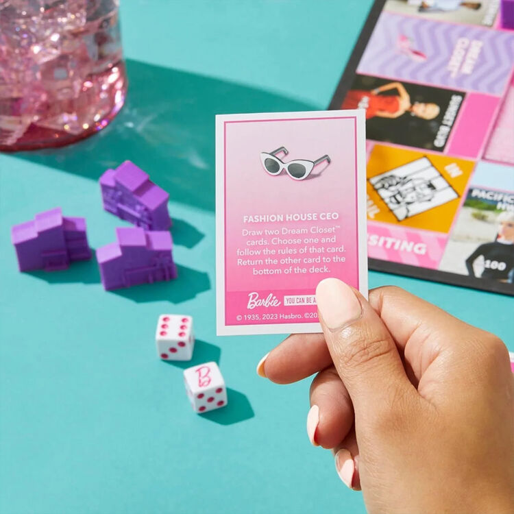 Product Επιτραπέζιο Παιχνίδι Hasbro Monopoly Barbie image
