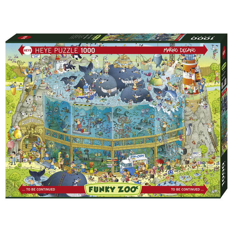 Product Παζλ 29777 St Funky Zoo Ocean Habitat 1000 Κομμάτια image