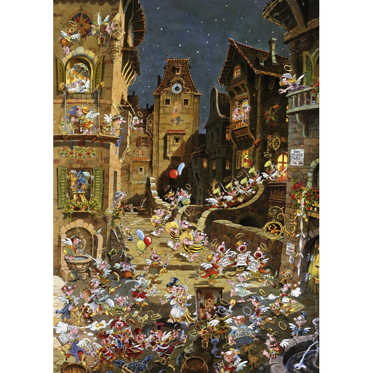 Product Puzzle 29875 St Romantic Town By Night 1000 Pieces image