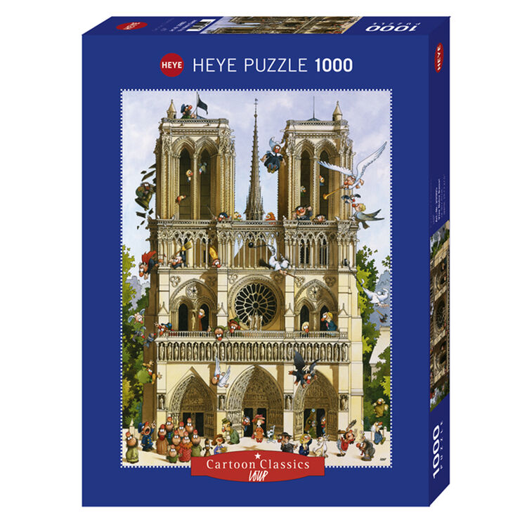 Product Παζλ 29905 St Cartoon Classics Vive Noe Dame! 1000 Κομμάτια image