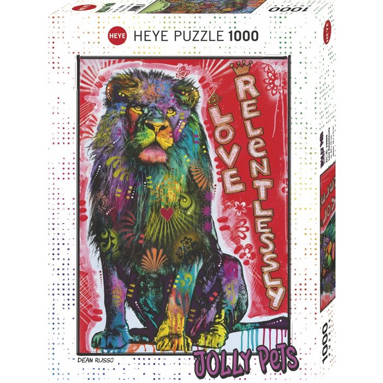 Product Puzzle 29965 St Jolly Pets Love Relentlessly 1000 Pieces image