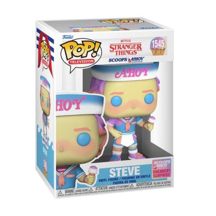 Product Φιγούρα Funko Pop! Stranger Things: Season 4 - Steve (Scoops Ahoy) image