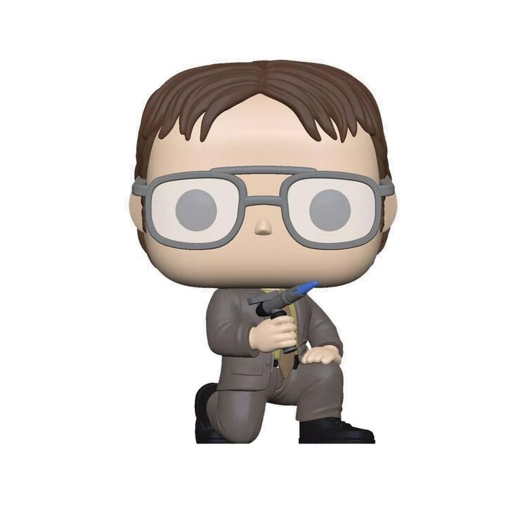 Product Funko Pop! Television The Office Dwight Schrute with Totch (Special Edition) image
