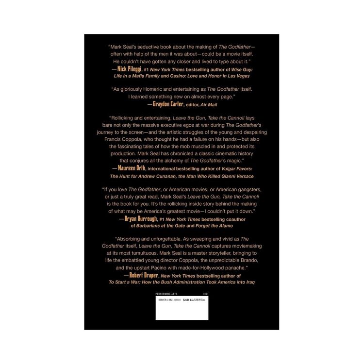 Product Leave the Gun, Take the Cannoli: The Epic Story of the Making of The Godfather image