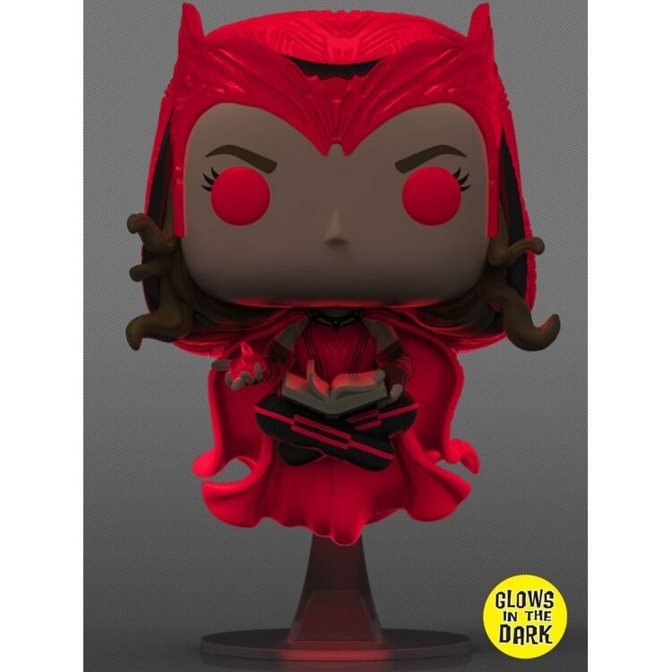 Product Funko Pop! Marvel WnadaVision Wanda Flying GITD (Special Edition) image