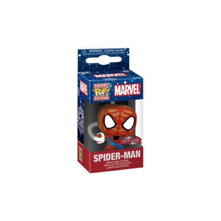 Product Funko Pocket Pop! Marvel Hiliday Spider Man (Special Edition) image