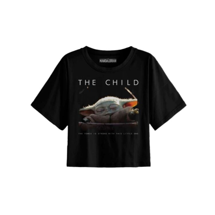 Product Star Wars Mandalorian Baby Yoda and The Force T-Shirt image