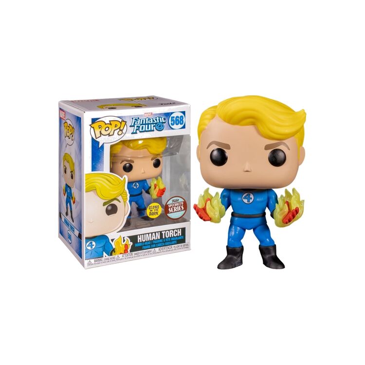 Product Φιγούρα Funko Pop! Fantastic Four - Human Torch (GITD) (Specialty Series) image