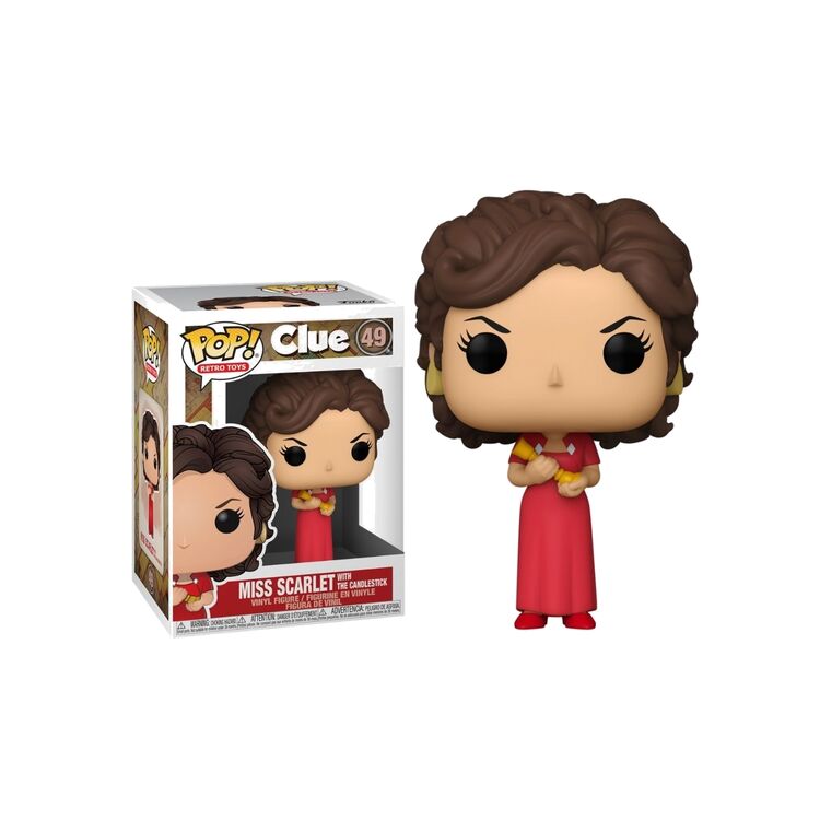 Product Funko Pop! Clue - Miss Scarlet with Candlestick image