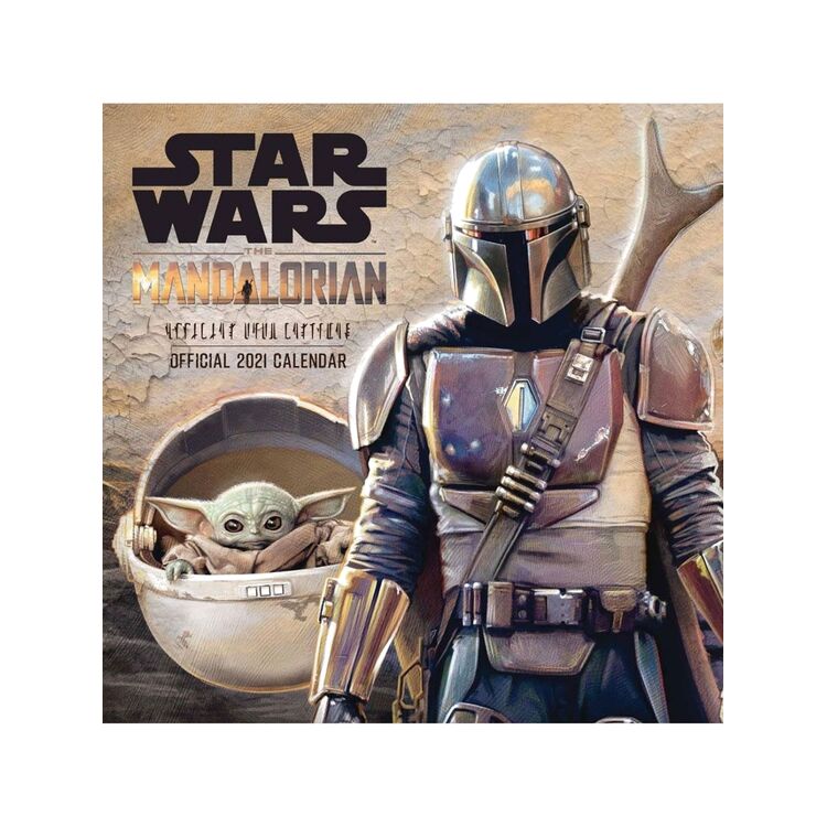 Product Star Wars The Mandalorian Calendar 2021 image