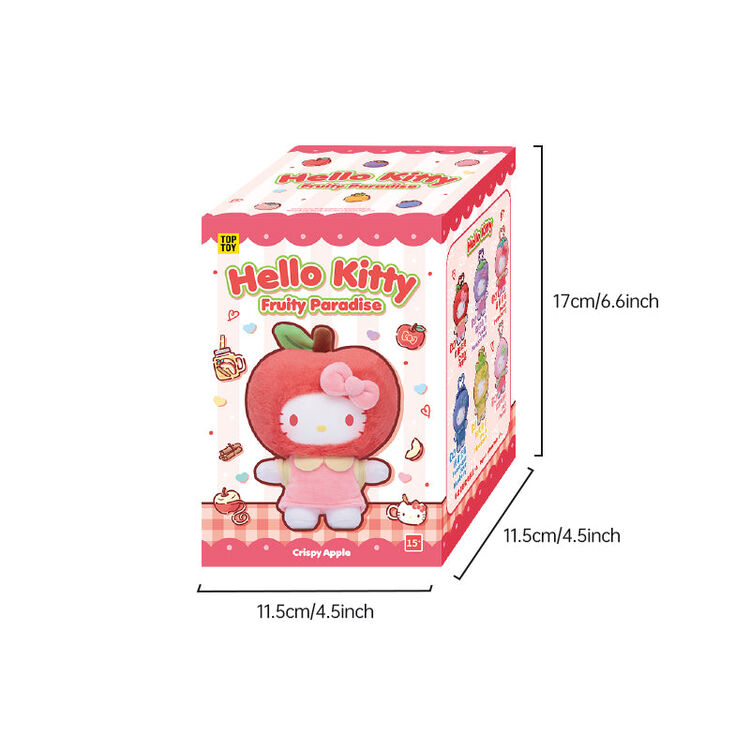 Product Λούτρινο Μπρελόκ Hello Kitty Fruity Paradise Blind Box 1τμχ Τυχαία Επιλογή image