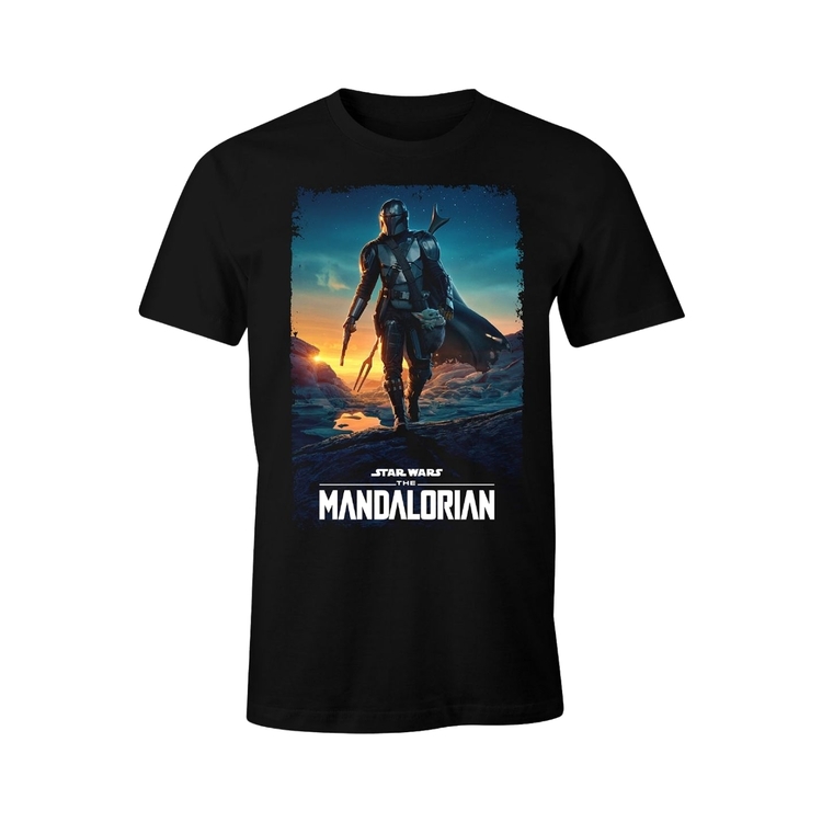 Product Star Wars Mandalorian Poster S2 T-shirt image