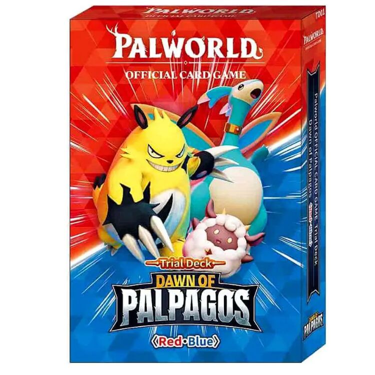 Product Palword TD01 Dawn Of Palpagos Red Blue Deck image