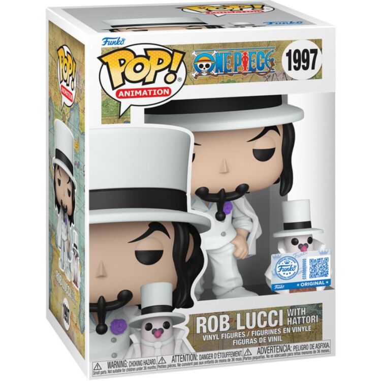 Product Φιγούρα Funko Pop! One Piece - Rob Lucci with Hattori (Special Edition) (Chase is Possible) image